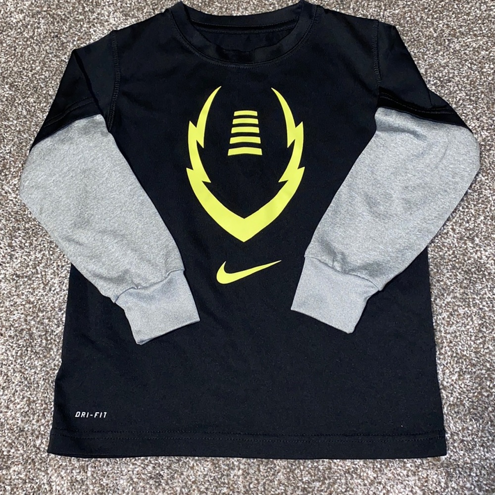 Boys long sleeve dri-fit Nike shirt